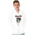 thumbnail image 5 of Troll Face Meme Thug Life Big Smiley Zip Up Hoodie Men's Women's Brisco Brands M, 5 of 6