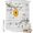 Gray, variant on Shower Curtain Spring Leaf Branch Shower Curtains for Bathroom Decor, Waterproof Polyester Shower Curtain Set with Hooks, Extra Long 72" x 96" Leaves Retro