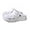 White, variant on Women's Platform Clogs Slip On Slides Shoes Beach Sandals Gardener Clog Hight Heels Mule Slippers Garden Shoes
