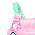 thumbnail image 4 of Disney Minnie Mouse Daisy Duck UPF 50+ One Piece Swimsuit Bathing Suit with Towel (Girls), 2 Piece Set, Sizes 2T-6X, 4 of 6