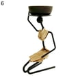 thumbnail image 2 of Zeus African Women Iron Rack Candle Holder Candlestick Dining Table Room Ornament, 2 of 7