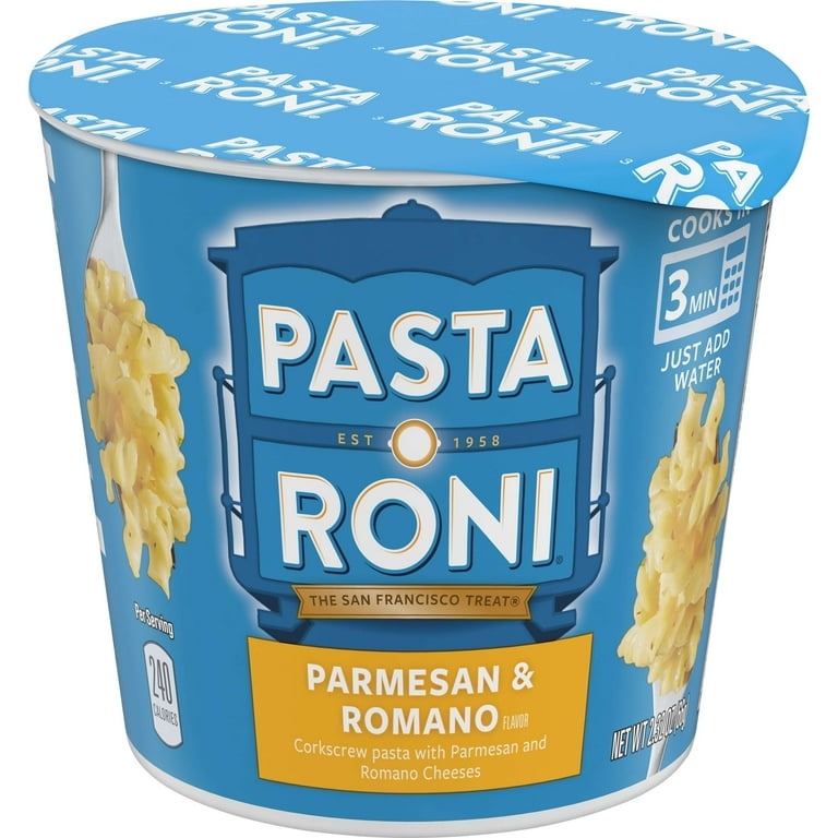 Pasta Roni Parmesan & Romano Cheese Corkscrew Pasta, Microwavable