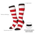 thumbnail image 4 of Logiee America Flags3 Print Gift Stocking Stuffers,Adult Stockings,Novelty Socks,Funny Socks Birthday Running Walking Sleeping, 4 of 6
