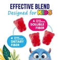 thumbnail image 4 of Fiber Gummies for Kids - Dietary Fiber 4g Per Serving - Daily Kids Fiber Gummy Supplement - Soluble Inulin Prebiotic Gummy for Digestive Health Support - Plant-Based Regularity Support - 60 Gummies, 4 of 10
