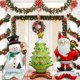 thumbnail image 5 of Christmas Decoration Balloons Set - Santa, Snowman & Tree Designs in Red, White, Green & Silvery - Perfect for Holiday Parties, indoor & outdoor Festive Decor, 5 of 5