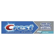 Crest Cavity & Tartar Protection Toothpaste, Whitening Baking Soda & Peroxide, 2.4 Oz Packaging May Vary - Pack of 2
