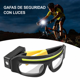 thumbnail image 3 of Gafas de Trabajo para Hombre, Gafas de Ciclismo de Seguridad para Hombre, Gafas Antiniebla con Luz TIPO C para Mujer, Hombre, Sitio de Trabajo, Polvo de Motocicleta, 3 of 7