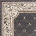 thumbnail image 2 of 7'10" x 9'10" Polypropelene Grey/Ivory Area Rug, 2 of 3