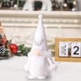 thumbnail image 4 of Christmas Gnomes Plush Winter Gnomes Decorations for Home Decor Indoor Room Decor Knomes Stuffed Gnomes Faceless Swedish Figurines Nordic Elf Doll Farmhouse Gnomes Kitchen Decor, 4 of 7