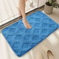 thumbnail image 5 of LiUMX Thickened Absorbent Bathroom Rug Mat | Non-Slip Toilet Floor Carpet | Soft Plush Bedroom Door Mat | 60x40cm | Multiple Colors, 5 of 7