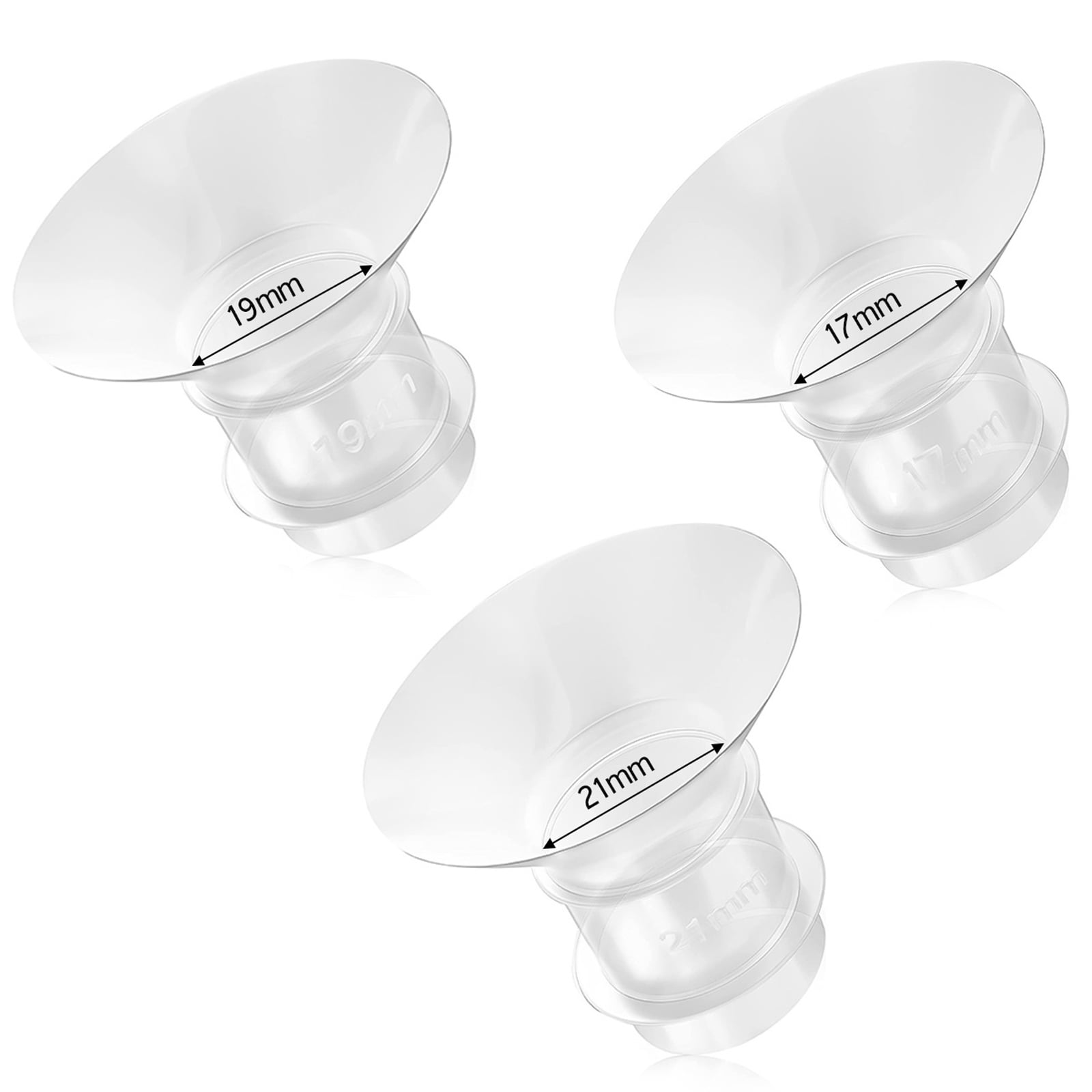 Kisdream Breast Milk Pump Flange Inserts Breast Converter Practical