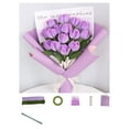 thumbnail image 1 of Handmade DIY Twisted Stick Bouquet Tulips Homemade Flower Material Kit Woven Hand Flower, 1 of 5