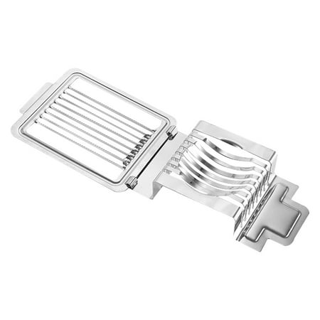 

1PCS Egg Slicer Stainless Steel Wire Egg Chopper Dentate Household Boiled Egg Slicer Accessory