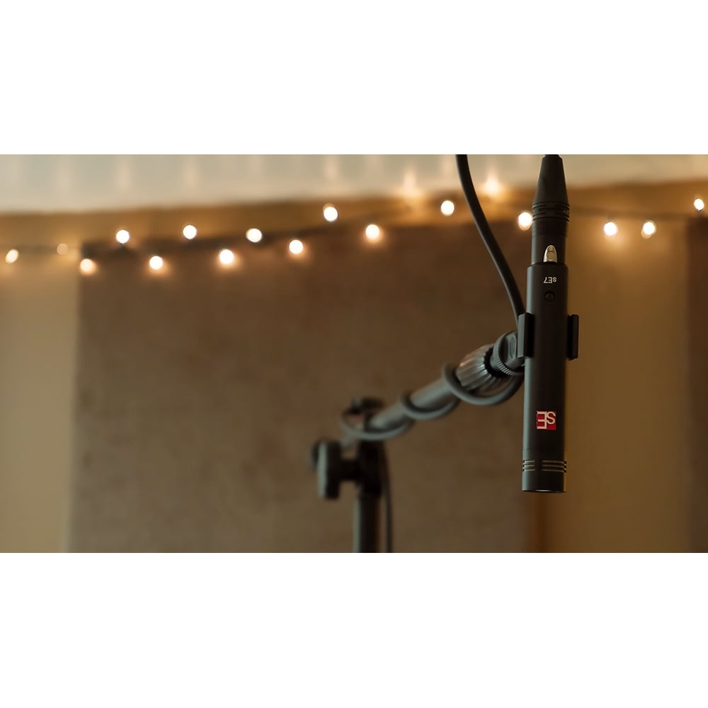 sE Electronics sE7 Small Diaphragm Cardioid Condenser Microphone with Clip