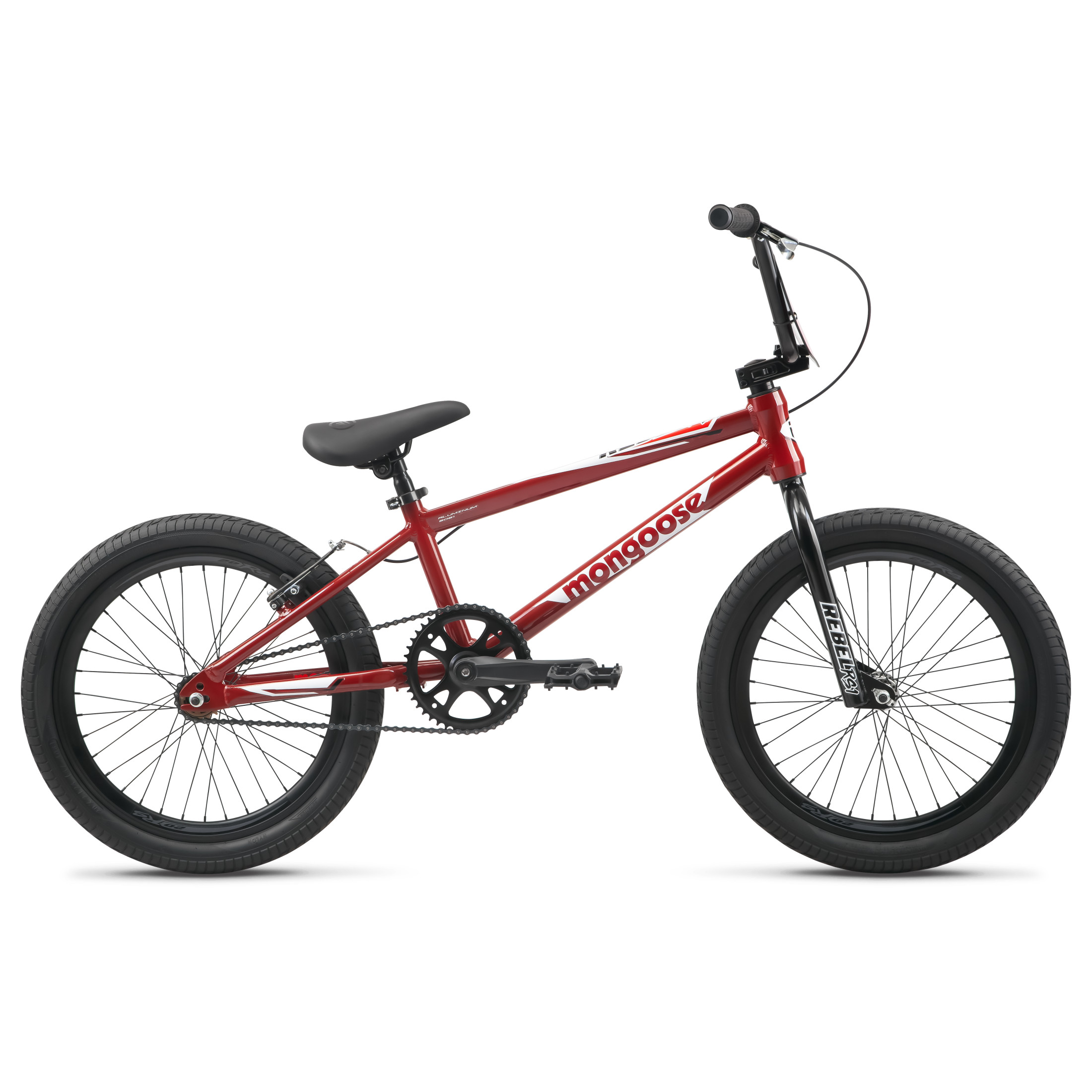 Mongoose Rebel RS1 Kids BMX Bike 20" Wheels Red photo 1