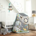 thumbnail image 3 of Levtex Baby - Zambezi Table Lamp - Lion - Taupe and Orange with Grey Shade and Multicolored Accents - Nursery Lamp - Base And Shade - Nursery Accessories - Measurements: 22 in. high and 6 in. diameter, 3 of 3