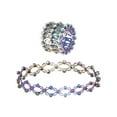 thumbnail image 1 of Adjustable Transform Folding Retractable Bracelet Ring Replacement Jewelry Accessory for Women, 1 of 8