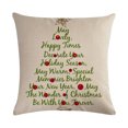 thumbnail image 2 of FENGGHAO Mothers Day Pillow Cover 18x18 Inches Cotton Linen Throw Pillow Case for Sofa Cushion Home Decor Hidden Zipper Front Print Only, 2 of 3