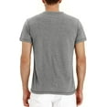 thumbnail image 4 of Iceglad Mens Fashion Casual Front Placket Basic Short Sleeve Henley T-Shirts, 4 of 10