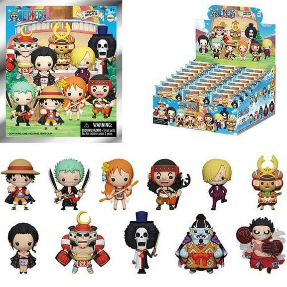 One Piece Monogram 3D Figural Foam Bag Clip in Blind Bag Series 2 - Random Figure