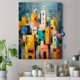 thumbnail image 4 of Qisvanset Geometric Pattern Canvas Print 12x16 Inch Living Room Decor, 4 of 8
