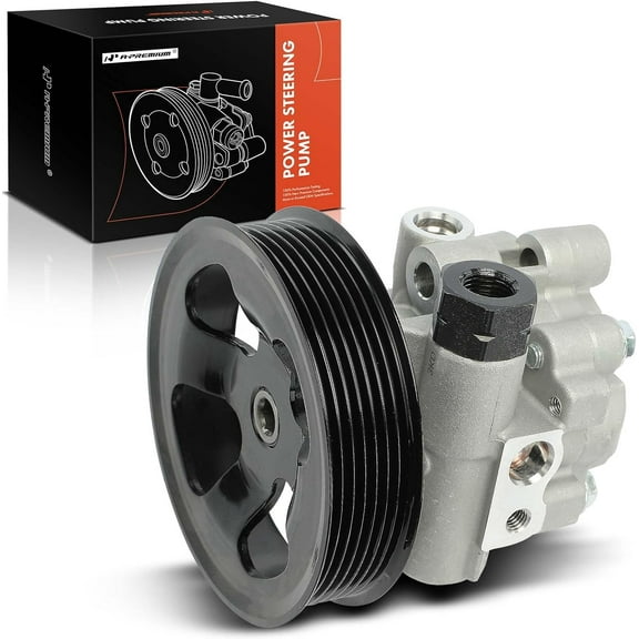 A-Premium Power Steering Pump with Pulley Replacement for Toyota Tacoma 2005-2015 Lexus RX350 2007-2009