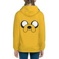 thumbnail image 4 of Adventure Time Jake the Dog Hoodie 3D Print Pullover Hooded Long Sleeve Sweatshirts Tops Blouse with Pocket, 4 of 8