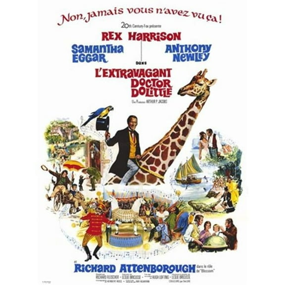 Liebermans  Doctor Dolittle - Movie Poster - 11x17