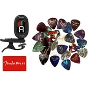 Fender Auto Clip Chromatic Tuner w/ Picks