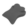 thumbnail image 4 of Almohada boca abajo con soporte para la cintura, ligera, decorativa, elegante, para posición boca abajo, de algodón viscoelástico para relajarse y ver Gris oscuro, 4 of 9