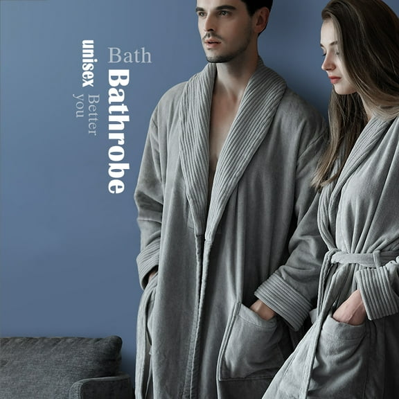 Home Bathrobe unisex Shower Robe Large Bath Towels for The Body modern stylish Bathrobe soft and comfortable Bath Robe