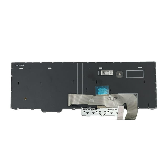 Inteprter Teclado con puntero Piezas de reparación de entrada convenientes Reemplazo de la barra de puntero para Lenovo IBM ThinkPad L15 Diseño Juegos de teclado y mouse para computadora