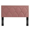 thumbnail image 3 of Greta Performance Velvet King California King Headboard Dusty Rose, 3 of 6