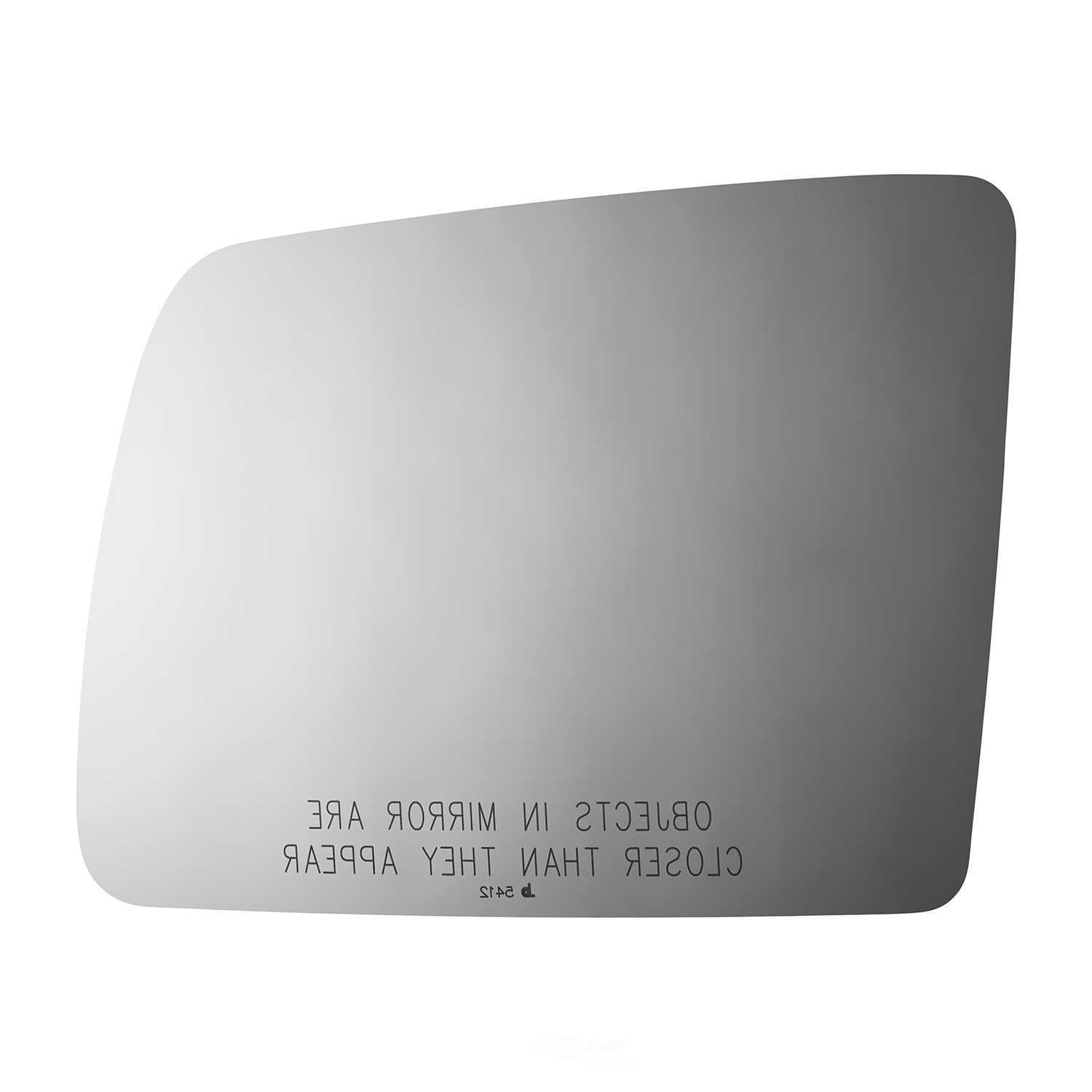 Burco Side View Mirror Replacement Glass - Clear Glass - 5412