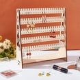 thumbnail image 2 of 210 Holes Earring Holder 5-tier Wood Earring Display Stands Assembled Jewelry Tower Earring Organizer Holder Ear Stud Holder for Stud Earring Bracelet Necklace Ring Selling Retail, 2 of 9