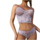 thumbnail image 2 of Ropa interior sexy Pijamas Perspectiva de encaje Ropa interior sin respaldo Conjunto de dos piezas Fridja nalpqowj38833, 2 of 5