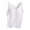 White, variant on YMNXA Ladies Tank Top Built In Bras Round Neck Sleeveless Solid Color Loose Fit Comfortable Fashion Yoga Top For Sport Fitness Athletic,Khaki,L