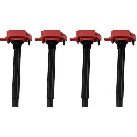 Ignition Coil Set 4 Piece - Compatible with 2014 - 2022 Jeep Cherokee 2.4L 4-Cylinder 2015 2016 2017 2018 2019 2020 2021