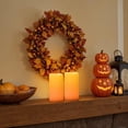 thumbnail image 3 of AMAGIC Outdoor Waterproof Flameless Candles Flickering, Fake LED Pillar Candles, Battery Operated Candles with Remote Control and Timer, Ivory, Set of 2, 3" x 6", 3 of 9