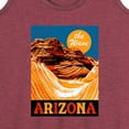 thumbnail image 3 of Instant Message - The Wave Arizona - Women's Racerback Tank Top, 3 of 6