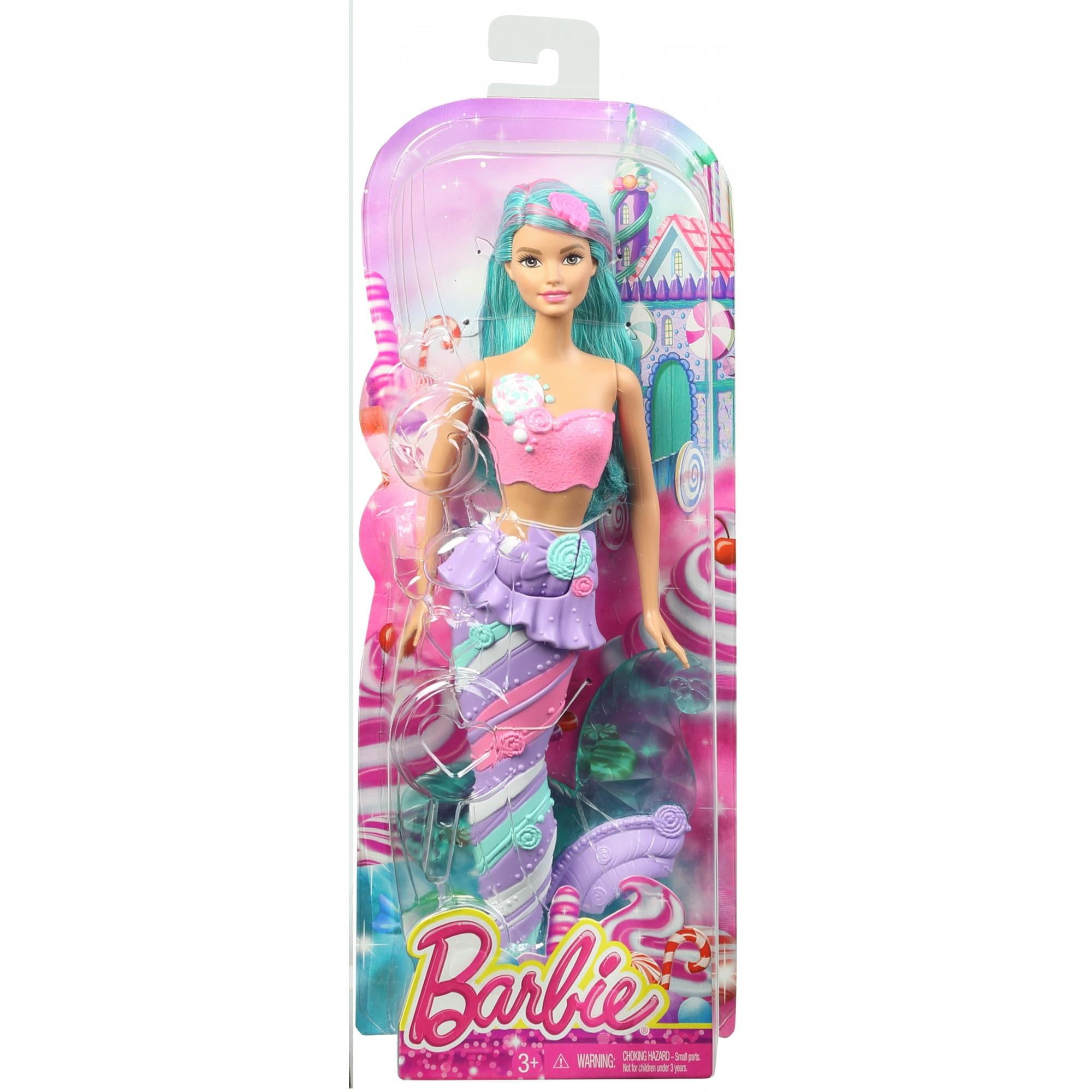 barbie fairytale mermaid candy fashion doll