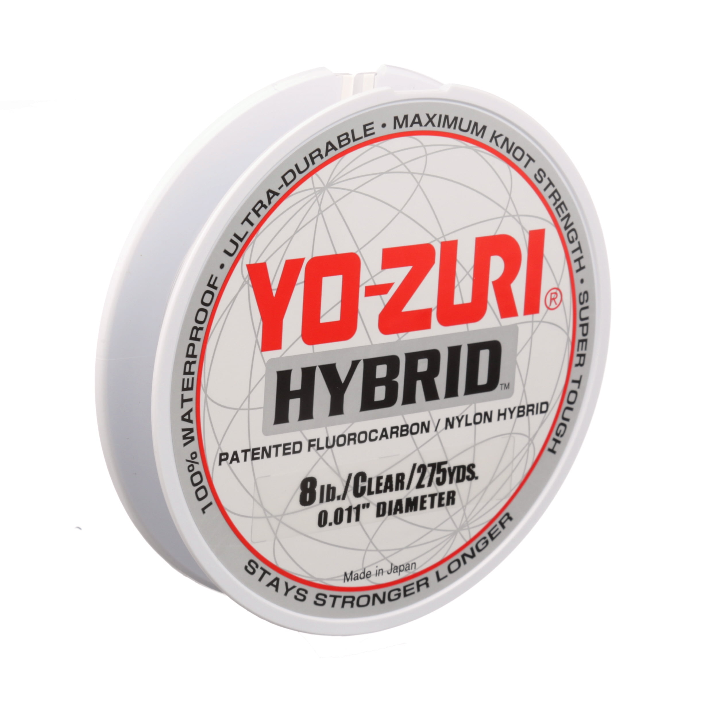Yo-Zuri Hybrid 8lb 275yd Clear Fishing Line 