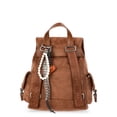 thumbnail image 2 of Madden NYC Women's Flap Pocket Flap Backpack, Brown, 2 of 5