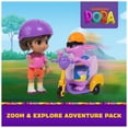 thumbnail image 3 of Dora, Zoom & Explore Adventure Pack with Dora & Tico Toy Figures & Scooter for Kids 3+, 3 of 9