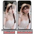thumbnail image 5 of Funda de teléfono de vidrio personalizada personalizada para iPhone 16 15 14 13 Plus 12 11 Pro XS MAX XR Funda con diseño personalizado Imagen Nombre Foto, 5 of 5