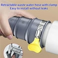 thumbnail image 4 of Foldable Caravan Sewer Pipe Kit 3/4/ 5m RV Trailer Sewer Hose With Adjustable Adapter And Clamp Leakproof RV Hose Rv Accessories ,Durable Material, 4 of 7