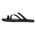 thumbnail image 2 of Sandalias de piso Exterior Piel vegana Color Negro Para Mujer De RBBASICS, 2 of 3