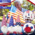 thumbnail image 2 of 4th of July Patriotic Gnome Decorations, Handmade Gnomes Plush Table Ornaments Gift for Independence Day Memorial Day Presidents Day Veterans Day Armed Forces Day, 2 of 9
