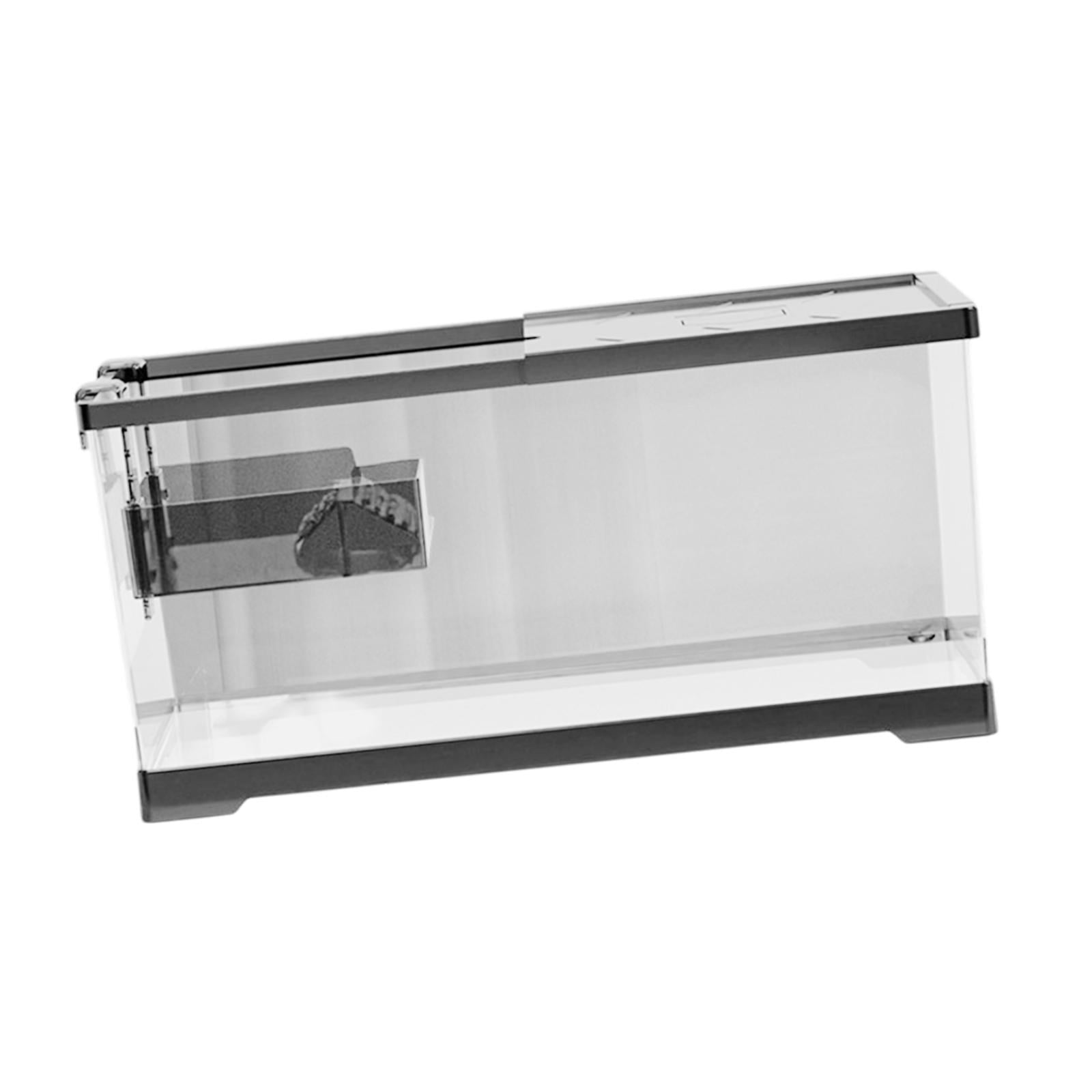 CarpNettore Turtle Tank Aquarium Tortoise Enclosure Starter Kit Hideout Reptile Tank with Basking Platform Aquatic Terrarium for Breeding L w Platform and Lid