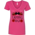 thumbnail image 3 of Inktastic Ladybug Hugs Cute Pair of Ladybugs Women's V-Neck T-Shirt, 3 of 5